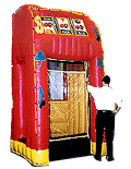 Inflatable softshell money booth, cash booth, cash blower, cash machine