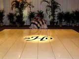 Amerevent's white marble dance floor rental. Best price GUARANTEE!