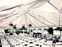 Frame tent rental from Amerevent.