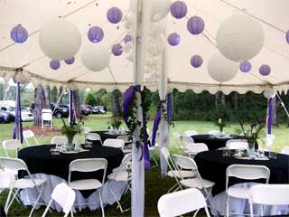 Party tent rental in St. Louis.