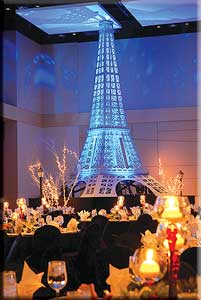 FANTASY WEDDING, EIFFEL TOWER PARIS THEME DECOR
